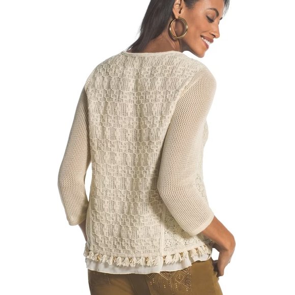 Chico's Trisha Textured Sweater - Picture 2 of 16